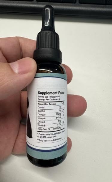 Oil for Dogs and Cats 1 Pack-Delicious & Appealing Rich in Vitamins and Fatty Acids