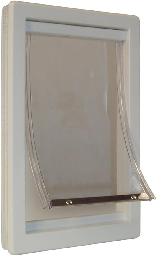 IDEAL PET PRODUCTS SINCE 1979 Perfect Pet Pet Door with Telescoping Frame, Medium, 7" x 11" Flap Size