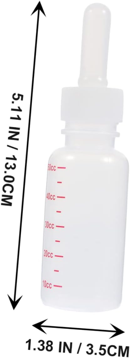 BESPORTBLE Kitten Milk Bottle 3pcs Pet Nursing Bottles Puppy Milk Replacement for Babies