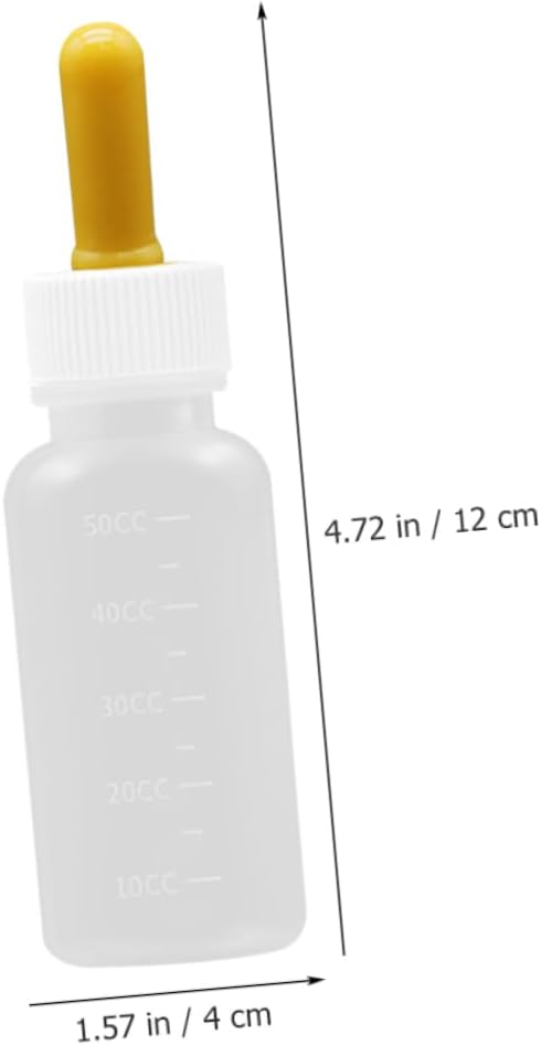 COLLBATH 3pcs Pet Bottle Kit Cat Accessories for Indoor Cats Puppy Milk Replacer Bottle