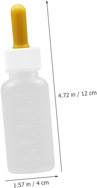 COLLBATH 3pcs Pet Bottle Kit Cat Accessories for Indoor Cats Puppy Milk Replacer Bottle