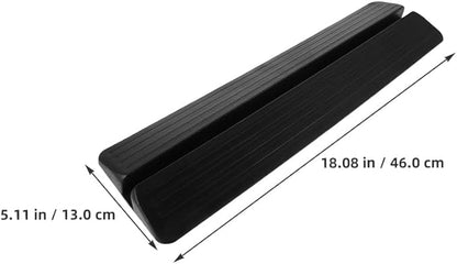 Levemolo 4pcs Baby Gate Ramp: Pet Gate Anti-Kick Pedal - Safety Door Guardrail Fixator Accessories for Indoor Kids Pet Dog Cat Door
