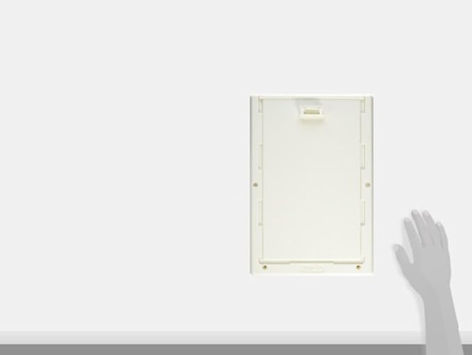 IDEAL PET PRODUCTS SINCE 1979 Perfect Pet Multi-Flex Pet Door, Medium, 6.38" x 11.25" Flap Size