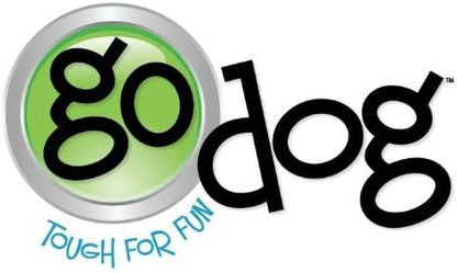 goDog Bubble Plush Dragons Squeaky Dog Toy, Chew Guard Technology - Lime, Large