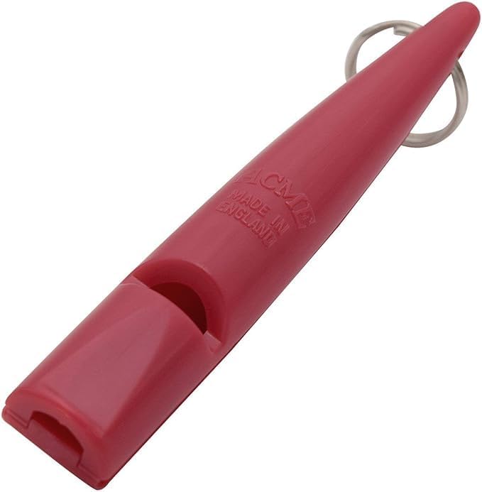 ACME 210.5 Professional Dog Training Whistle with Lanyard. BPA-Free Plastic. 90 dBA. Standardized 5700Hz Frequency for Smaller Dogs. Weatherproof. Made in The UK (Fuchsia Pink)