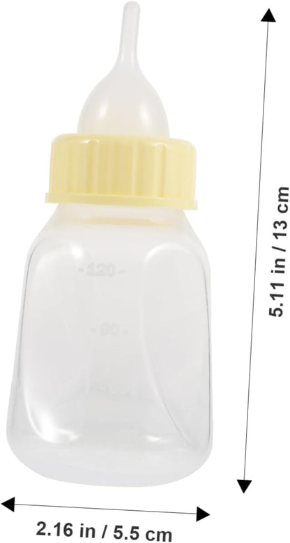 Toyvian Pet Nursing Bottle Kitten Feeding Milk Bottle Puppy for Nursing Small Cat Milk Reusable Pet Nurser Dog Accessories