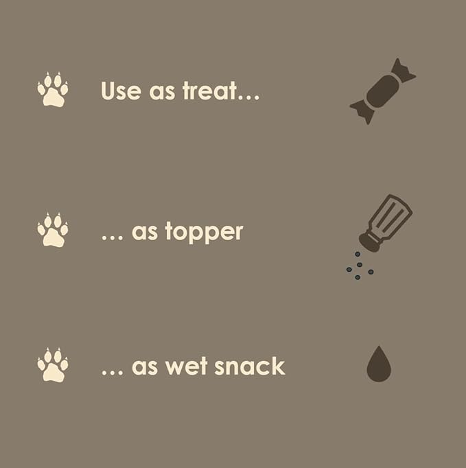 MVPChews | Freeze Dried Beef Liver Dog Treats | Single Ingredient Training Treats | High Protein, Grain Free, No Additives or Fillers | Premium Quality Food Topper | Made in USA - 3.5oz