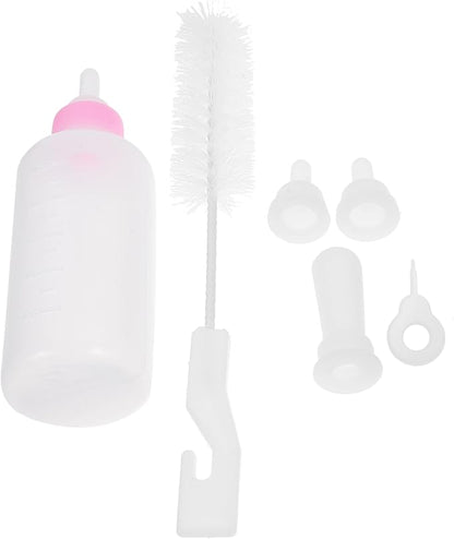 SUPVOX Pet Nursing Bottle Kit Dog Puppy Kitten Milk Feeder Bottles Pet Feeding for Newborn Animals