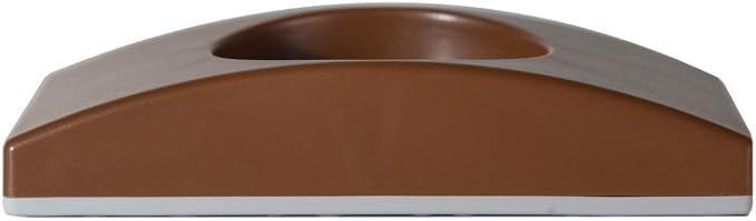 Wall Nanny - Baby Gate Wall Protector (Made in USA) Protects Walls and Doorways from Pet Gates - for Pressure Mounted Indoor Safety Baby Gates - Brown