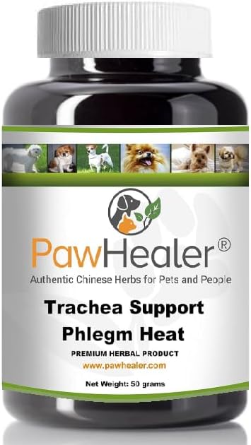PawHealer® Trachea Support Dog Cough Remedy - for Loud, Honking Cough - 50 Grams/Powder …