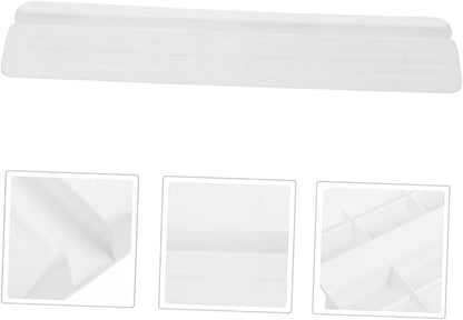 Anti-Kick Pedal Safety Gate Guardrail Accessory for Baby and Pet Gates Indoor Non-Slip Door Fixator 17.91X5.11X1.18In