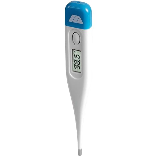 MABIS Digital Thermometer for Adults, Children and Babies, Oral Thermometer, FSA HSA Eligible Thermometer, Underarm Thermometer, Temperature Thermometer, 60 Seconds Readings (Pack of 144)