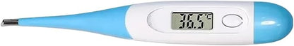 Digital Thermometer for Pets - Soft Head Veterinary Thermometer for Dogs and Cats(Orange)