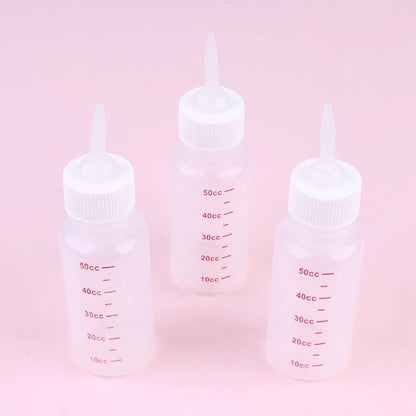 Pet Dog Feeding Bottle: 8Pcs Cat Puppy Small Pets Milk Feeders Medicine Feeding Containers Mini Small Animals Feeding Tools