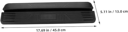 Amosfun Safety Gate Pedal Accessory Plate for Door Threshold Ramp Boy Girl and Pet Fence Reinforcement Strip Easy Installation for Stairway Guardrail Gap and Protection