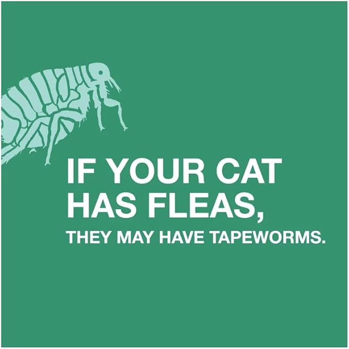 Elanco Tapeworm Dewormer (praziquantel tablets) for Cats and Kittens 6 Weeks and Older, 3-count