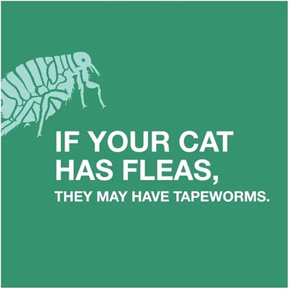 Elanco Tapeworm Dewormer (praziquantel tablets) for Cats and Kittens 6 Weeks and Older, 3-count