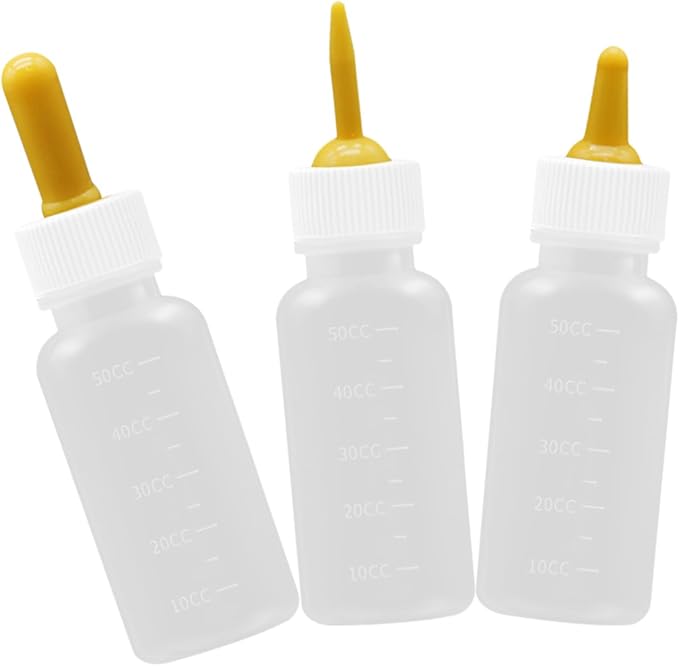 3pcs Pet Feeding Bottles for Cats Dogs Small Milk Bottle for Indoor Cats Reusable Nursing Feeder for Puppies Kitten Pet Accessories