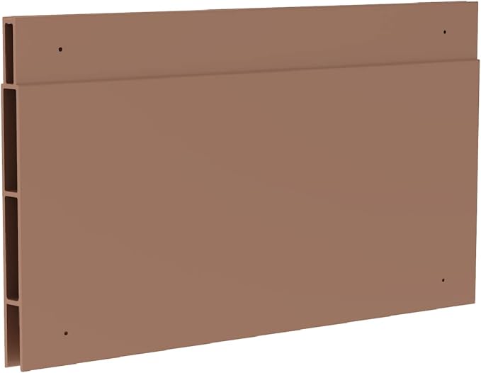 Hakuna Pets Patio Pet Door 3.9” Height Extension, Fits Screen Insert Panel for Medium Doors, Bronze