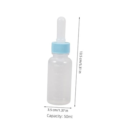 balacoo 2pcs Puppy Kitten Goat Feeder Bottle Nursing Bottle for Puppies Kitten Feeder Small Animal Milk Capacity