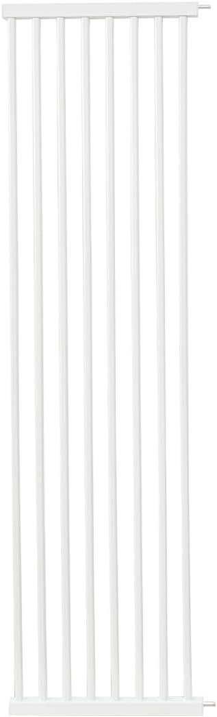 Lumizone Extra Tall Cat Gate Extension Kit 61.02" High Pressure Mounted 2025 New 16.73" Extra Wide 1.37" Gap No Drilling Tall Pet Gate for Dogs (White, 61.02" H x 16.73" W, Extension)