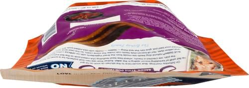 Blue Buffalo Sizzlers Natural Soft Dog Treats,Bacon-Style Soft-Moist Dog Treats with Real USA Pork,Original Flavor,6-oz Bag,(Pack of 2)