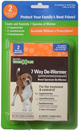 Sentry Worm X Plus - Small Dogs 2 Count - Pack of 10