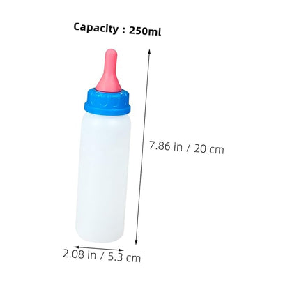 YARNOW 4pcs Piggy Bottles for Newborns Newborn Bottles Feeding Kits for Lamb Milk Pet Feeding for Kitten Bunny Milk Piglet