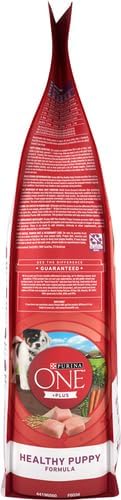 Purina ONE Plus Healthy Puppy Formula High Protein Natural Dry Puppy Food with added vitamins, minerals and nutrients - 8 lb. Bag
