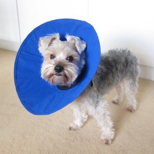 KVP EZ Soft Pet Cloth Recovery Collar, XL Size Fits 14" to 22.5" Neck/9.5" Depth
