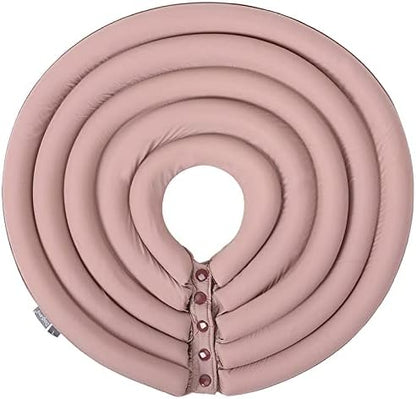 Dog Cone Collar, Inflatable Dog Neck Donut Collar Alternative After Surgery, Soft Protective Recovery Cone for Small Medium Large Dogs and Cats Puppies - Alternative Collar (Pink,XXL)