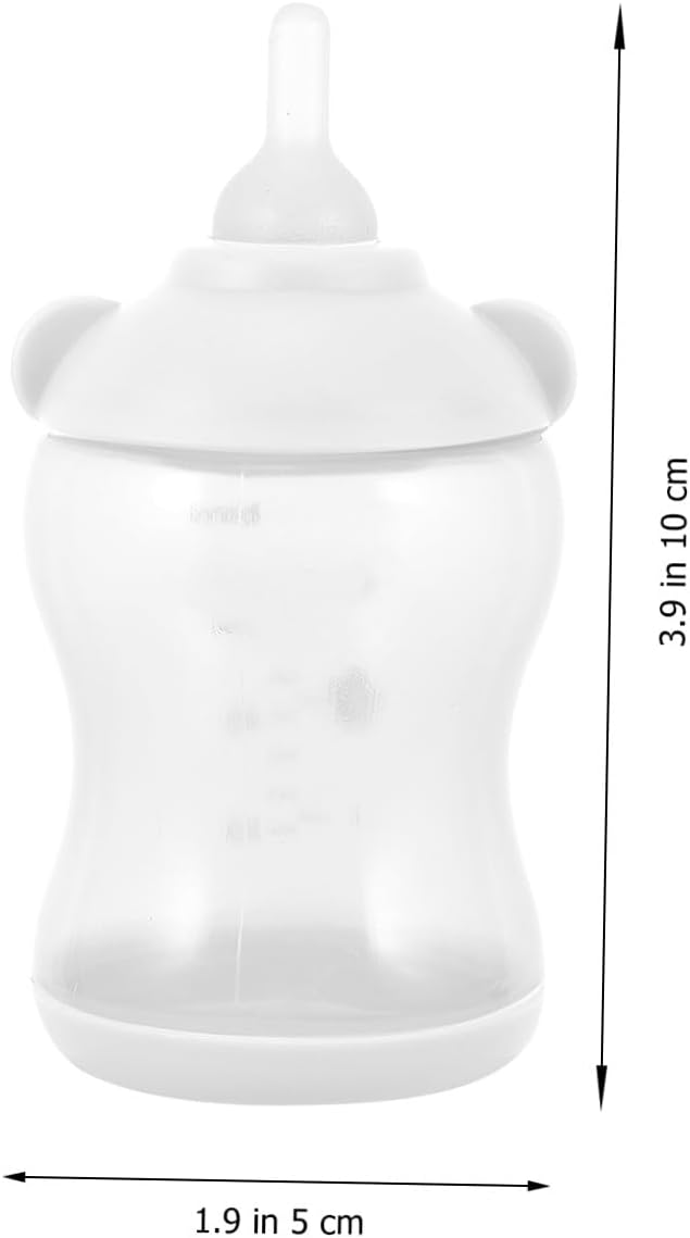 GANAZONO Breast Feeder for Puppies and Kitten Easy Clean Reusable Bottle Pet Nursing Bottle Lightweight Portable Design Small Dog Cat Milk Feeder