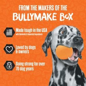 BULLYMAKE Toss N Treat Yellow Popcorn - Popcorn Scent