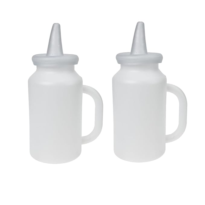 Mikikit 1.6L Calf Milk Bottle for Feeding Reliable Nursing Bottle Handle Suitable for Calves Lambs and Poultry