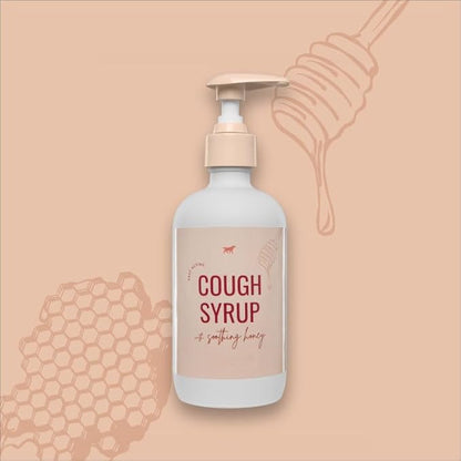 Lanana Creek Farms® Dog Cough Syrup with Honey, 240ml/7.7oz, Pump Dispenser | Cough, Throat Irritation, Respiratory Discomfort Relief | Easy to Administer | Vet Approved | Made in the USA
