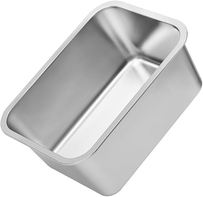 Kichwit 2.5 Gallons Large Dog Bowl Food Grade Stainless Steel Pan, Dishwasher Safe