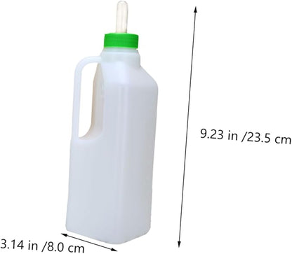 850ml Sheep Milk Feeding Bottle for Calves and Lambs Sturdy Animal Nursing Bottle Replacement Nipples for Livestock Care