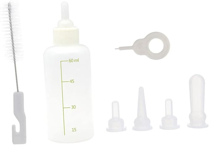 Cat Milk Feeding Bottle Kit of Pet Nursers for Indoor Cats and Newborn Animals