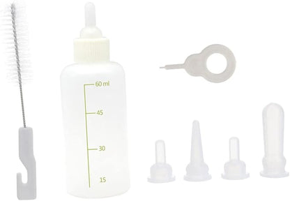 Cat Milk Feeding Bottle Kit of Pet Nursers for Indoor Cats and Newborn Animals