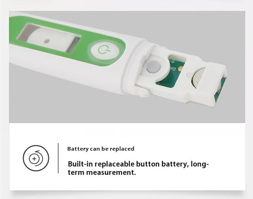 Digital Oral Thermometer Suitable for Children and Adults,High Accuracy Fast Measurement for Oral,Rectal,Underarm,Easy to Maintain Cleanliness and Hygiene,Soft Silicone,Frog