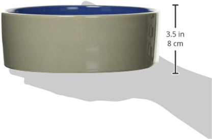 SPOT Ceramic Stoneware- Pet Bowl for Medium and Large Dogs, Classic Heavy Duty Non-Slip Ceramic Bowl for Food and Water - 7.5in Diameter