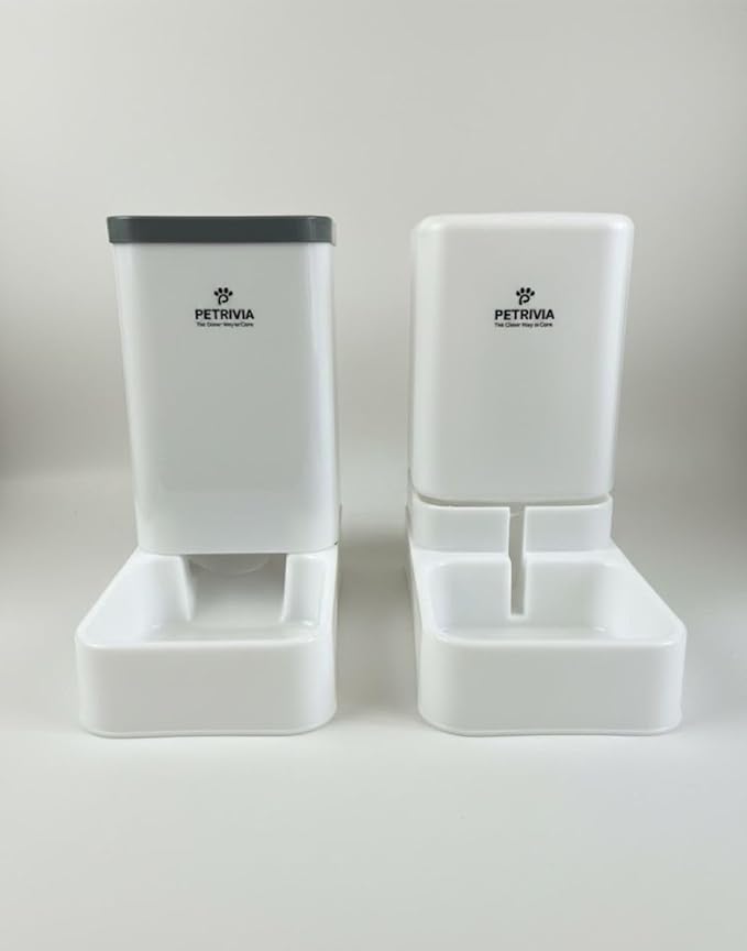 Automatic Pet Feeders Automatic Dog Food and Water Dispenser Water Dispenser for Dogs Gravity Water Dispenser Cat Feeders Automatic Cat Food Dog Water and Food Dispenser Gravity Pet Water Dispenser