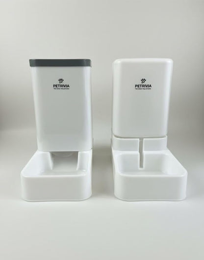 Automatic Pet Feeders Automatic Dog Food and Water Dispenser Water Dispenser for Dogs Gravity Water Dispenser Cat Feeders Automatic Cat Food Dog Water and Food Dispenser Gravity Pet Water Dispenser
