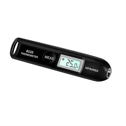 AUNMAS Non Contact Digital Infrared Thermometer with Targeting, Pocket Temperature Pen with LCD Screen, High Accurate Handheld Temperature Measurement for Industrial and Laboratory Settings