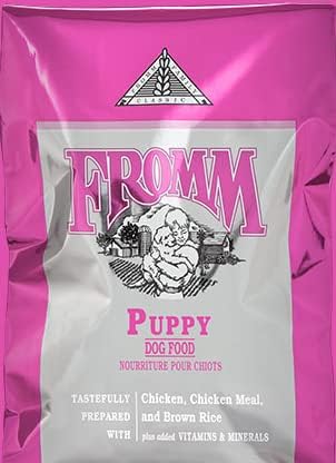 Fromm Classic Puppy Dog Food - Premium Dry Puppy Food for Large, Medium, & Small Breeds - Chicken Recipe - 5 lb