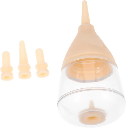 PET Nursing Bottle Kit Silicone Feeding Squeeze Milk Bottle for Kittens Puppies and Small Animals 100% Food-Grade Material Easy to Clean for Newborns