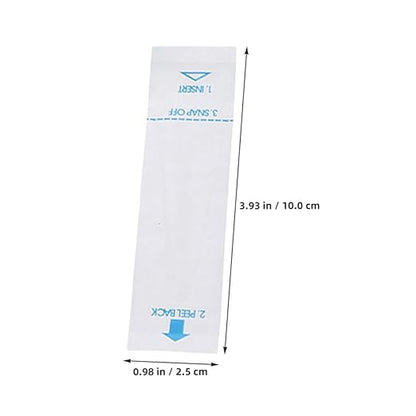 100pcs Digital Probe Tip Covers Disposable Rectal and Oral Sleeves Sanitary Protective Covers and Pet Use