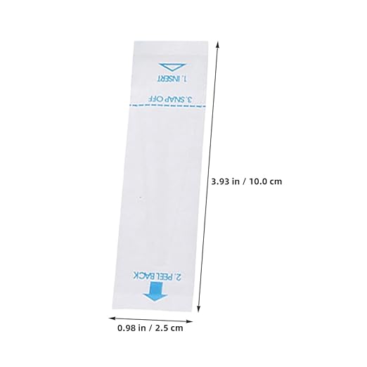 Disposable Probe Protective Covers 100pcs White Digital Protector Sleeves for Veterinary and Temperature Monitoring