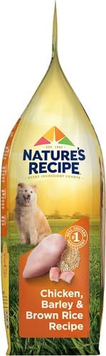 Nature's Recipe Dry Dog Food, Chicken, Barley & Brown Rice Recipe, 4 lb. Bag