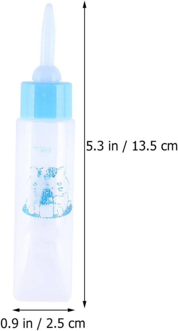 2pcs Pet Supplies Pet Feeding Bottles Nursing Bottles for Puppies and Kittens Portable Soft and Milk Feeders